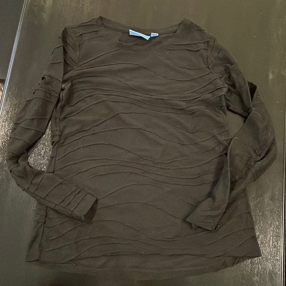 Simply Vera want size small long sleeve black T-shirt -WORN condition